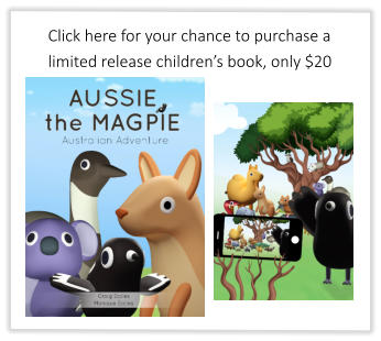 Click here for your chance to purchase a  limited release children’s book, only $20